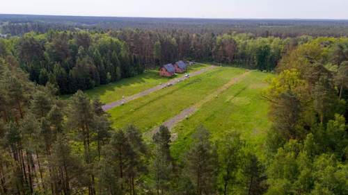 Działka 585m2 w środku lasu