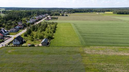 Działka budowlana 1036m2 Mochała