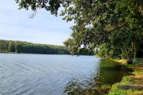 Dostęp do jeziora Dołgie, ok. 65 m linii brzegowej