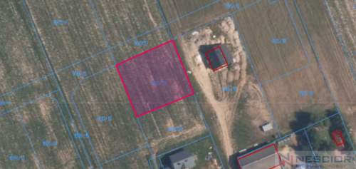 Na sprzedaż działka budowlana 1200 m2 - Mokobody