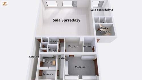 Lokal handlowo-usługowy na wynajem, Piotrowice ul. Andrychowska