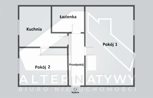 Świetna lokalizacja 2 pokoje Osobna kuchnia