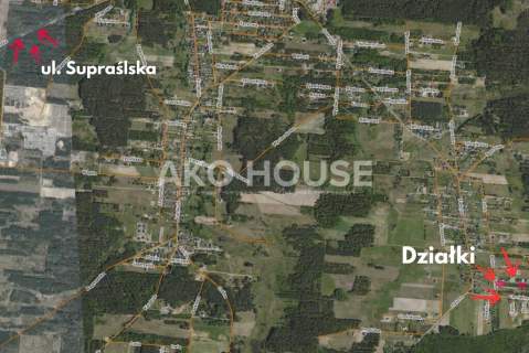 DZIAŁKA 1185 m2 MPZP Ciasne k. Białegostoku