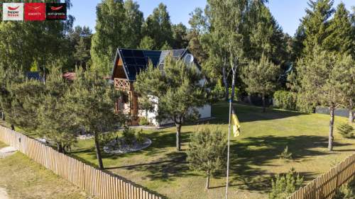 Twój azyl nad jeziorem Gotowy dom z balią