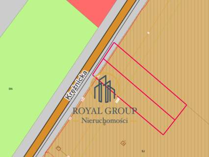 Do sprzedaży 22 arowa działka przy Krężnickiej