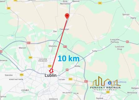 działka 1000 m budowlana 10km od Lublina