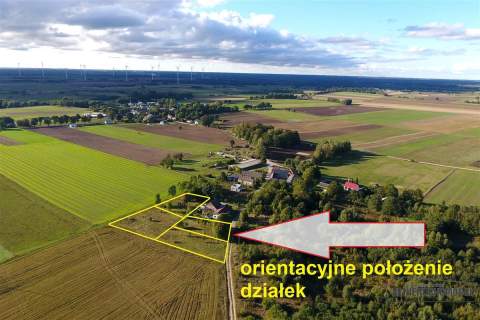 Dargikowo - działka budowlana na raty blisko morza
