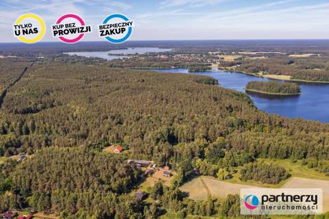 1,5 ha Bory Tucholskie Dom całoroczny 2 domki 