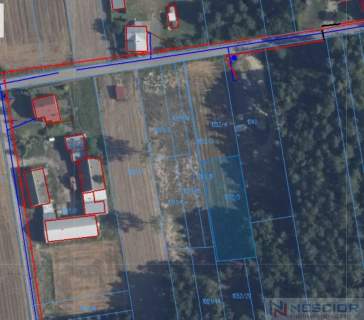 Działka budowlana Dąbrówka Wyłazy 980m2