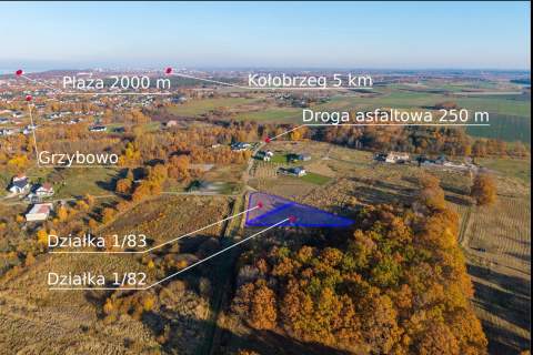 Działka budowlana na sprzedaż, 2007 m2, Stary Borek