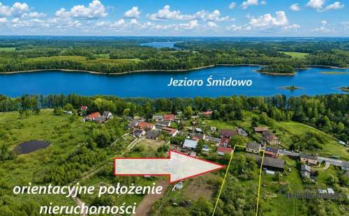 200 m od jeziora Działka 4582 m2 Dom do remont