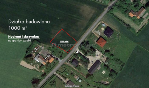 Działka budowlana 1000 mkw., Szymanów, Kąty Wr.