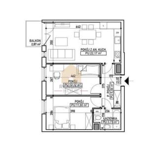 3 pokoje balkon miejsce parkingowe
