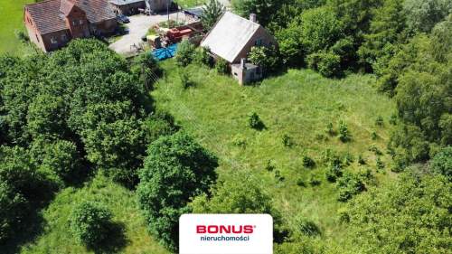 Działka 7800 m2 ze starym domem/ stawy