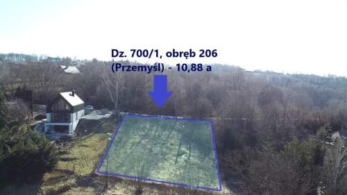 Na sprzedaż działka z widokiem na Przemyśl