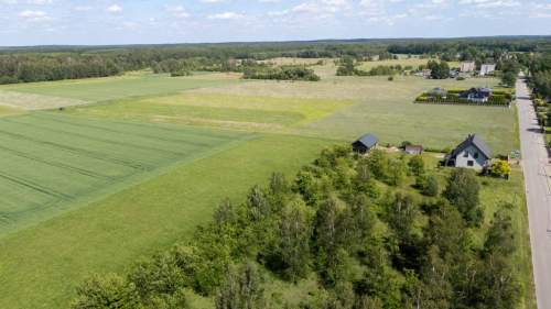Działka budowlana 1036m2 Mochała