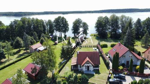 Twój dom w pierwszej linii nad jeziorem Święcajty