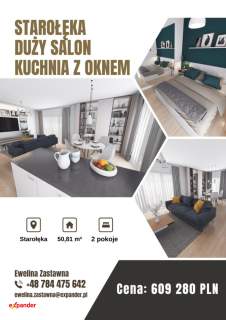 Starołęka Duży salon Kuchnia z oknem Gotowe do końca roku