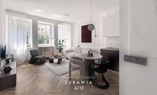 ŚRÓDMIEŚCIE PŁD. UL. ŻURAWIA PRZY PLACU 3 KRZYŻY 43,5 M2/ 2 POKOJ