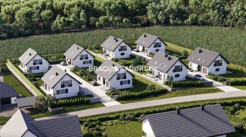 Komfortowe osiedle nowoczesnych domów w Zawadzie