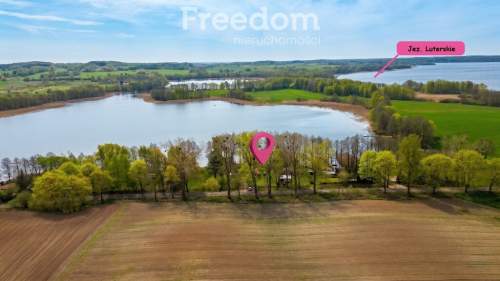 Działka z linią brzegową Jezioro Luterskie, 10 ar