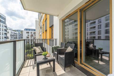 3 pokoje 58,75 m balkon garaż komórka Studio Moko