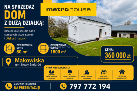 Urokliwy Dom w malowniczej okolicy