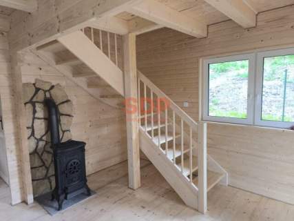 Domek 70 m2 przy Zalewie Sosnówka - widok na Karkonosze