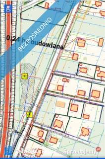 Dzialka budowlana Rzeczyca Miedzyrzec Podlaski Radzynska 21560