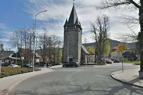 Pensjonat w centrum Karpacza, z oknami na park