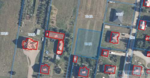 Działka budowlana pow. 1002 m2 - MPZP