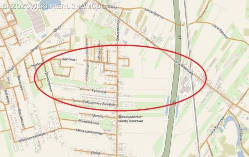 Ursynów, 1,8 ha, PNB na 16 bliźniaków 32 jedn.