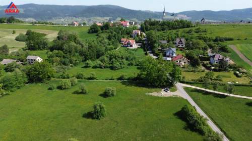 Widokowa działka z WZ   południowy stok, panorama