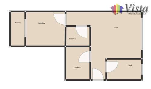 Mieszkanie do wynajęcia, 45 m2, Wałbrzych