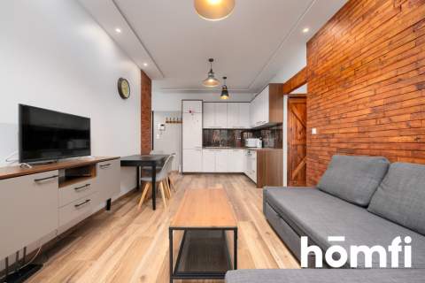 Stylowe 2 pokoje w centrum Wrocławia Balkon