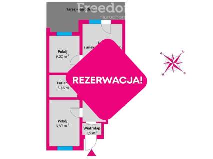 Parter z ogródkiem 53 m ul. Słocińska