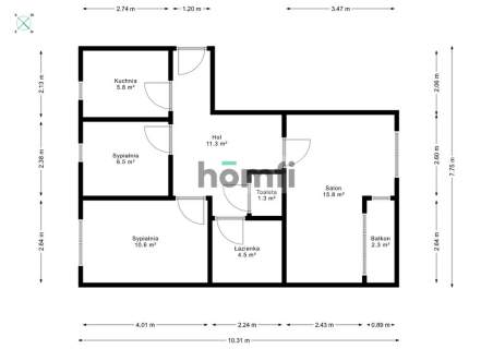 Przestronne 3 pok. na Starej Pradze, 70m2, METRO