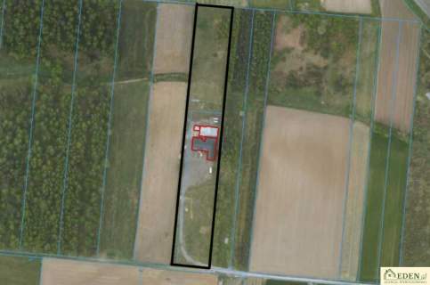 Budynki produkcyjno-usługowe 630 m2 1,02 ha działka - Ryki.
