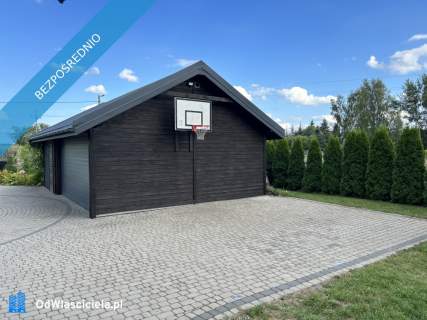 Jedyny taki dom jednorodzinny z bala drewnianego w Polsce, 176m2,
