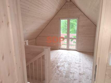 Domek 70 m2 przy Zalewie Sosnówka - widok na Karkonosze