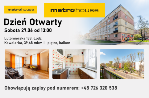 Duża kawalerka z możliwością utworzenia 2 pokoi 