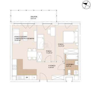Niższa Duży balkon Świetna lokalizacja