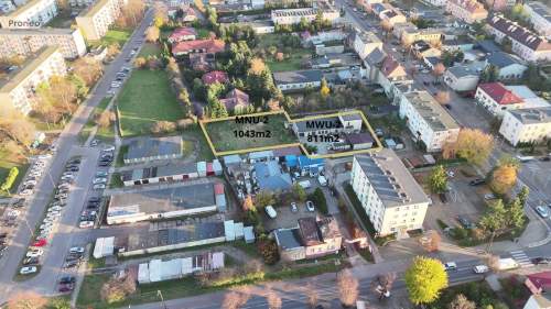 Działka pod zabudowę wielorodzinną z usługami