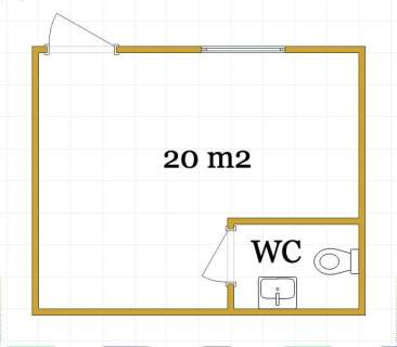 Nowoczesny lokal z witrynami 20m2 Parter Lublin