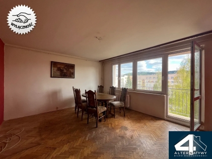 Przestronne 3 pokoje z dużym balkonem 59,32 m 