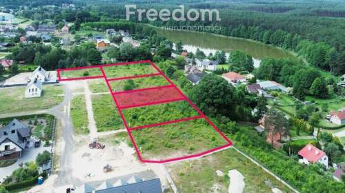 Działka budowlana 1020 m z mediami - Jeziorki