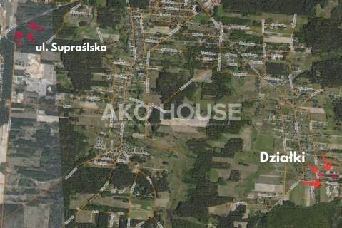 DZIAŁKA 912 m2 MPZP Ciasne k. Białegostoku