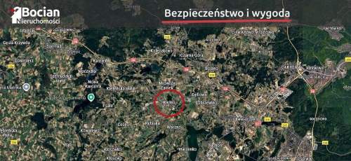 Uzbrojona, płaska, słoneczna działka budowlana 