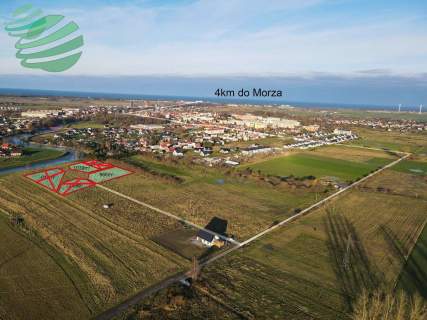 Działka budowlana 966m2 ostatnie wolne Darłowo