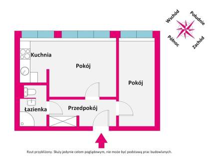 2-pokoje, do wejścia, parter, os.Piasta